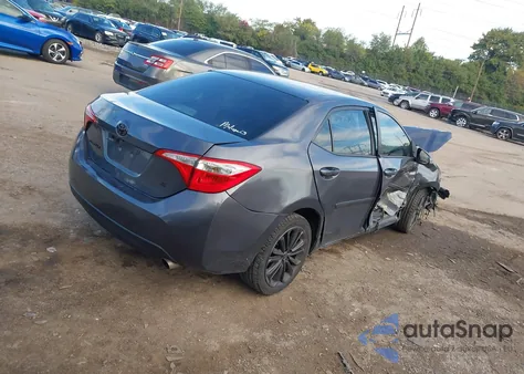 2016 Toyota Corolla S Plus from USA, damaged, VIN 2T1BURHE0GC719640